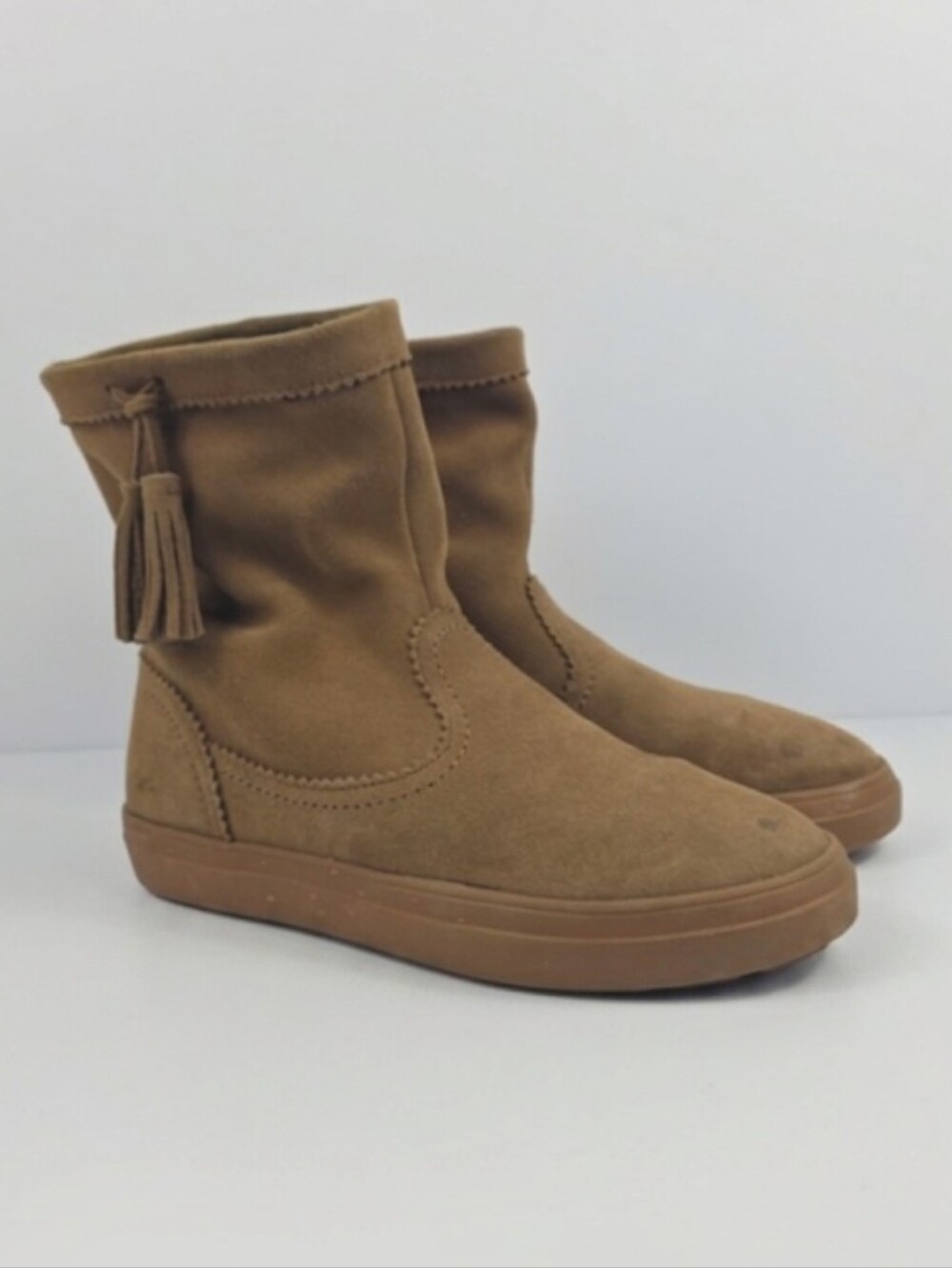 Crocs LodgePoint Suede Pull-on Women's Booties Size 8